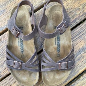 Birkenstock Bali oiled leather ankle strap size Eu 41 or US 10